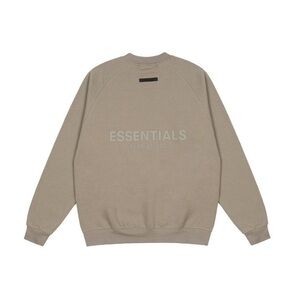 Essentials Fear of God Crewneck Pullover in Beige XXS